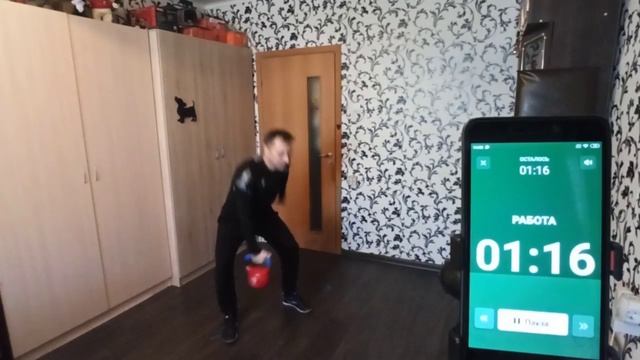 Вторы народные игры ГТО, категория 51-55, иду на рекорд, рывок гири 54, Быстров Юрий