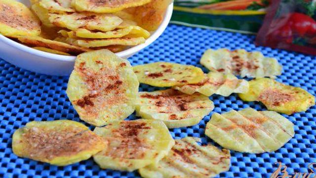 Чипсы в микроволновке