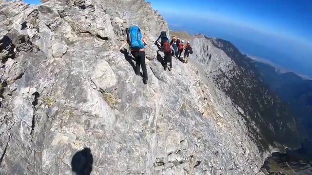 Почетак успона на Митикас / The beggining of Mytikas ascent / Olimp / Olymp / Greece