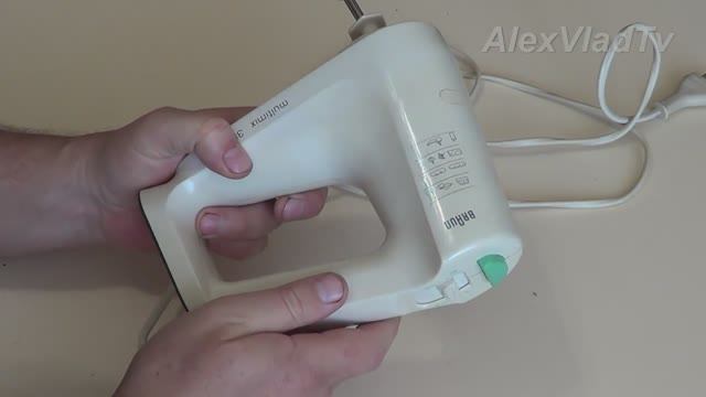 Ремонт миксера.Как разобрать и отремонтировать миксер (Braun 350 watt)