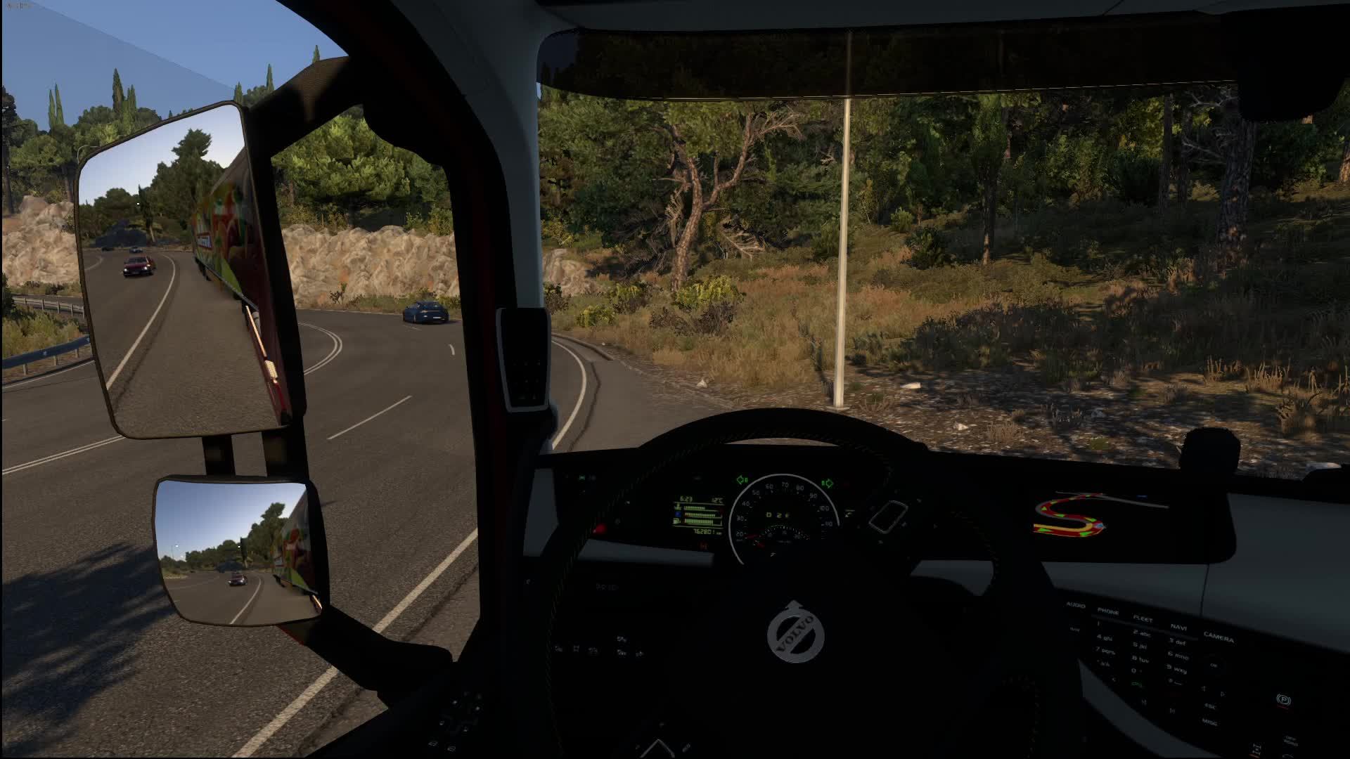 Euro Truck Simulator 2 / фоновый стрим/