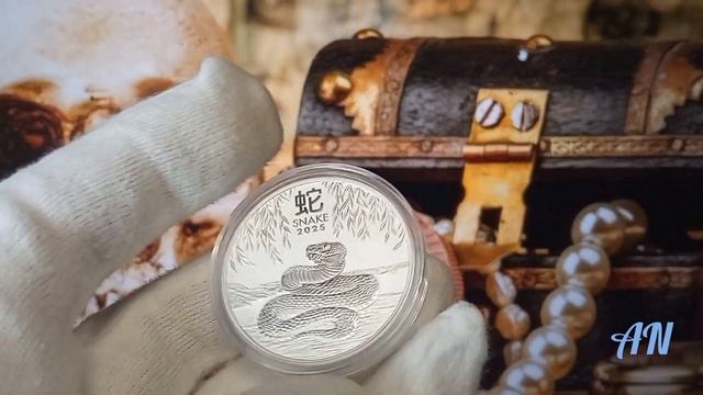 Пополнение серебряной монеты из сундука сокровищ .Апр