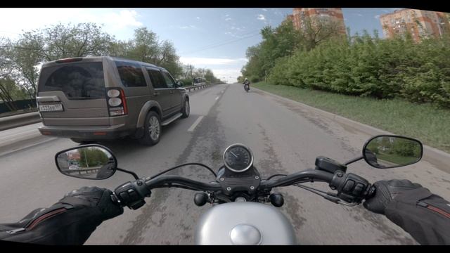 Harley-Davidson Sportster XL1200N Прохват Москва - Таруса Часть 1