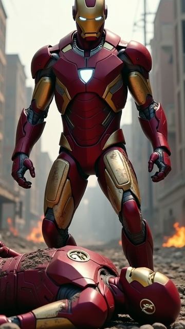 IRON MAN VS DC HERO 🔥🔥🔥 #avengers #marvel #superman #ironman #dccomics #superhero