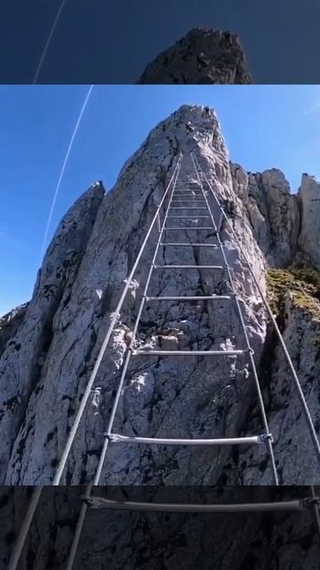 «Großer Donnerkogel» это безумно высокая и потрясающая лестни
