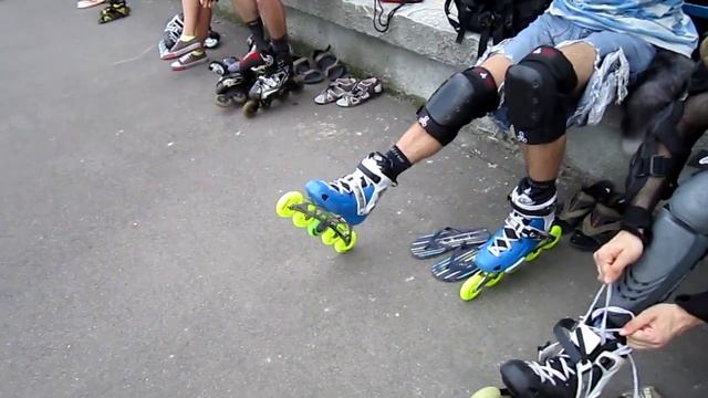 Тисовец 2012 downhill roller camp