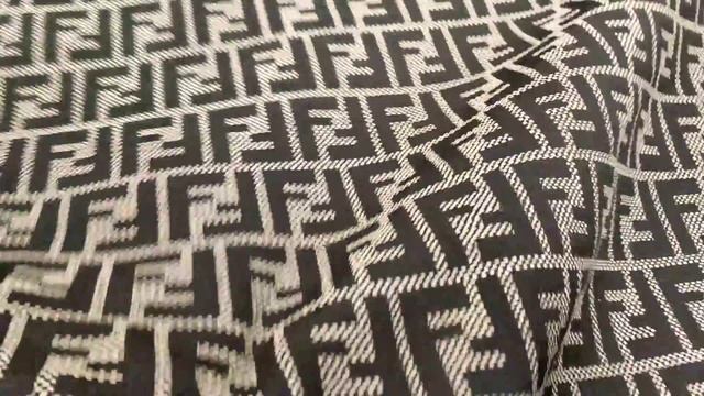 003-2018 жаккард Fendi jacquard fabric
