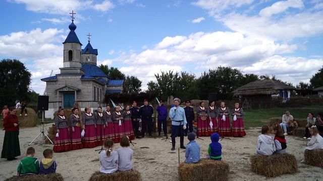 Открытие казачьего праздника в этнокомплексе Кумжа