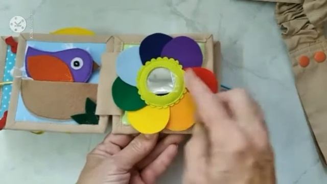 Книжка-игрушка для малышей от 6мес