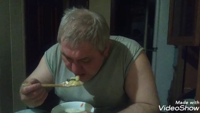 А на ужин грибовница ням