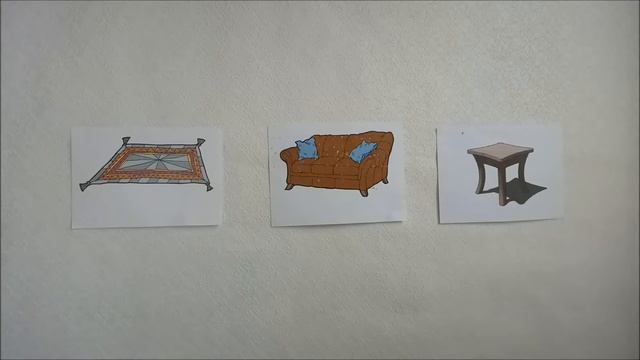 4 урок 6. Мебель/ Furniture. Аналог Touching game