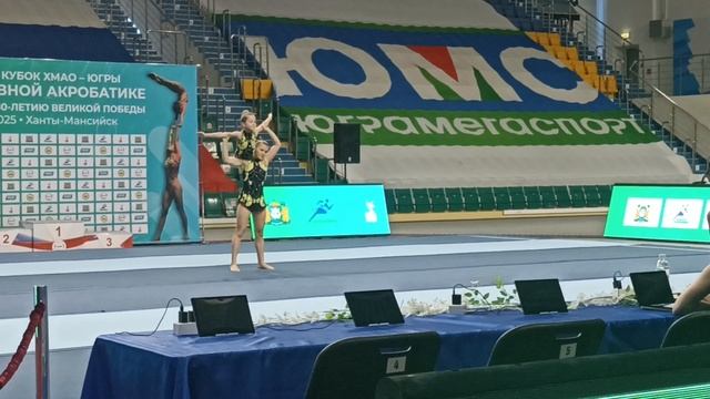 Открытый Кубок-Югры по спортивной акробатике 16.05.25 по спортивной акробатике