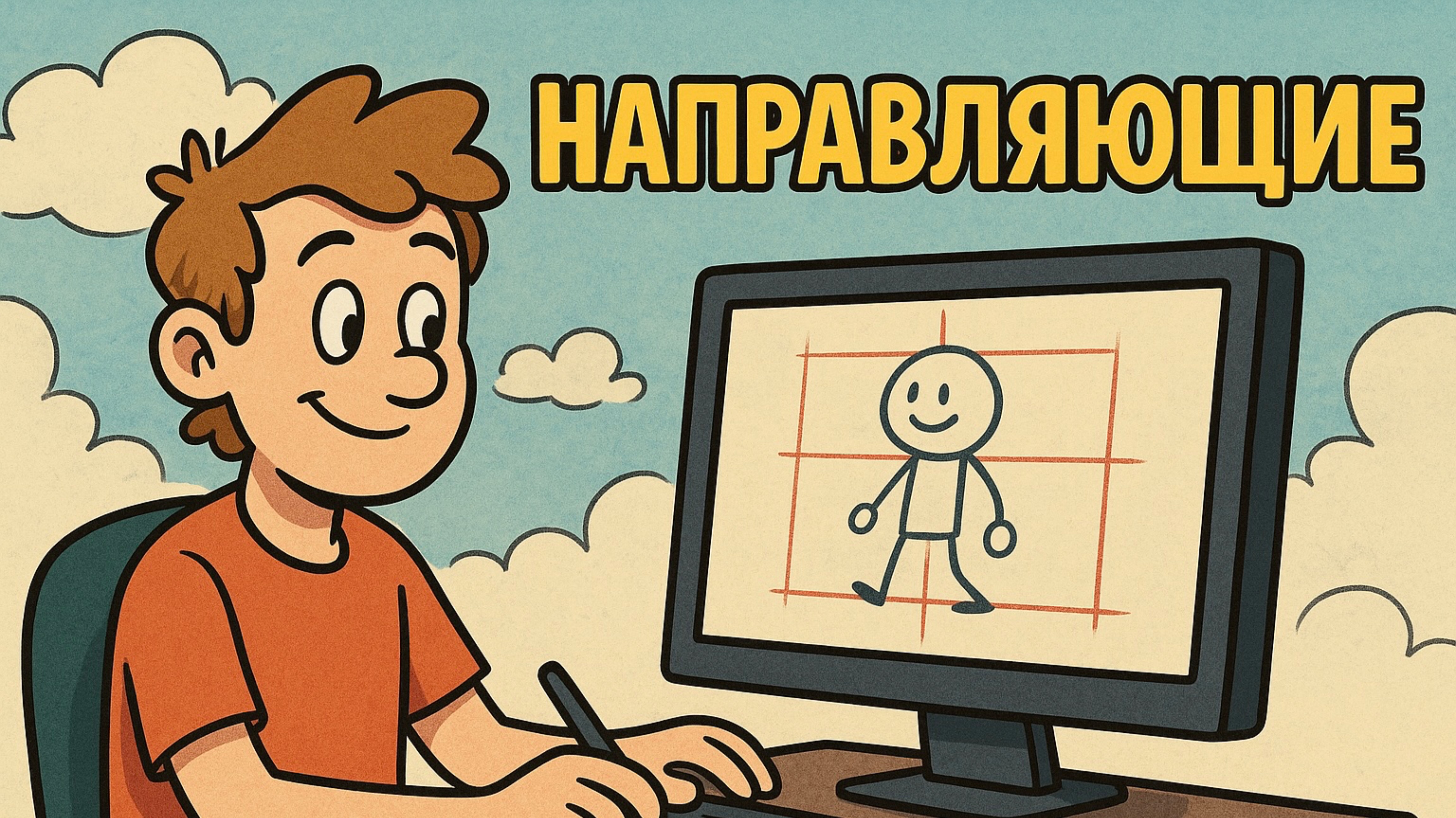 Изучение 2д анимации в приложение room boom Harmony! Направляющие!