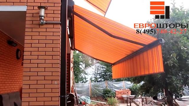 ЕВРОШТОРЫ. Кассетная маркиза Markilux 6000