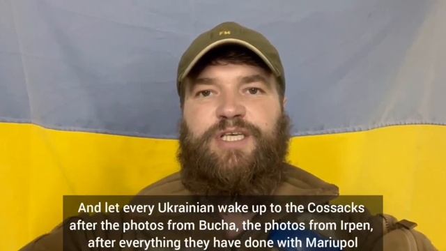 Заявление зам. полка "Азов" из Мариуполя