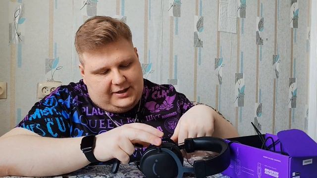 МОЙ ПЕРВЫЙ ОБЗОР НАУШНИКОВ - FIFINE H9 GAMING HEADSET!