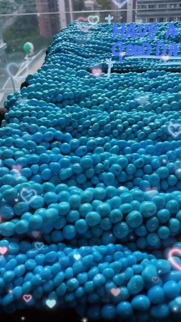 250516-14 Sleeping Beauty Turquoise Bead String: Poetry Hidden on the Wrist