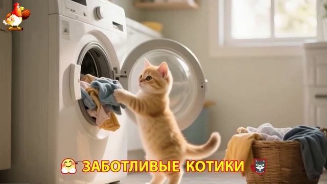 Заботливые котики спешат на помощь (8)