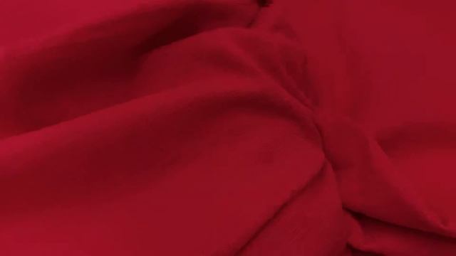 Муслин двухслойный с эффектом жатости цв.Красный, ш.1.40