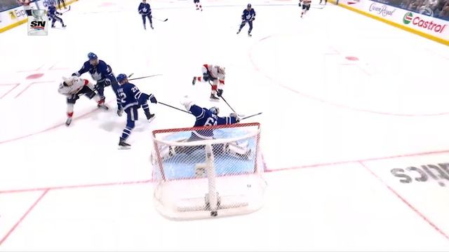 Panthers' Anton Lundell Gobbles Up The Rebound For A Game 7 Goal