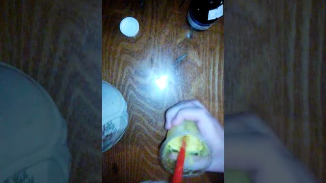 Делаем лизуна из клея и тетрабората натрия