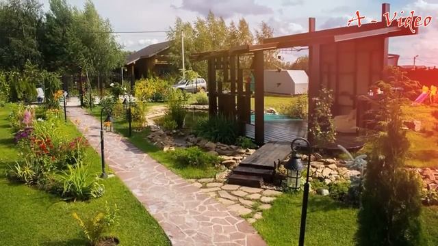 Украшение садового участка Идеи для вдохновения /Garden decoration Creative ideas for implementatio