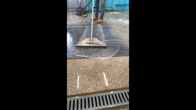 Скребок для ковров Power ZB-500 INOX с функцией полоскания#Short