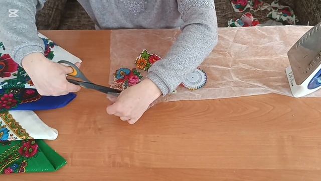 МК "Народный костюм из платков" педагог ДО Выходец Л.М.