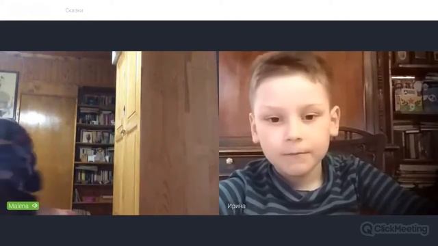 Сочиняем сказки с Маленой Васильевой