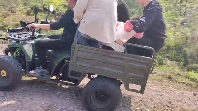Проверка эл.квадроцикла Фермер ЕМ-015 на заводе, перед отгрузкой