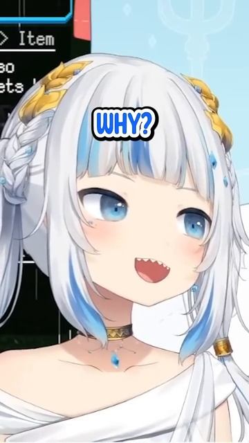 Gura Didn't See This Coming AT ALL [Gawr Gura Hololive EN] #vtuberclips #hololiveen