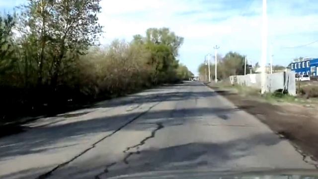 Состояние дороги в Омске на улице Заводская