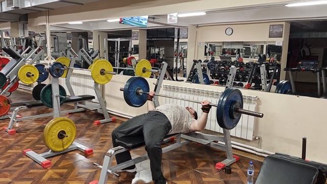 [Жим лежа] Bench Press - 110kg x 4 (March 26, 2025)