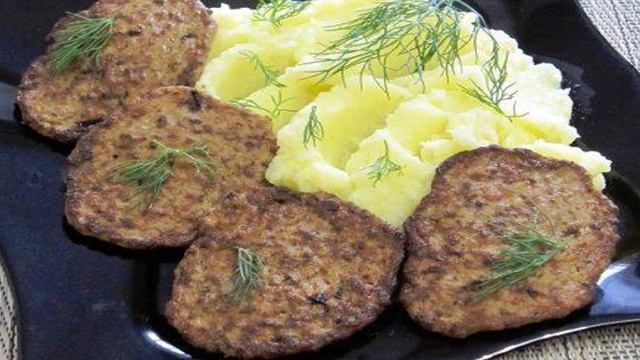 Котлеты из куриной печенки