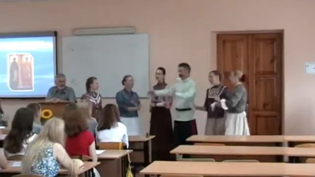 Луганцы - Ой на горе монастырь