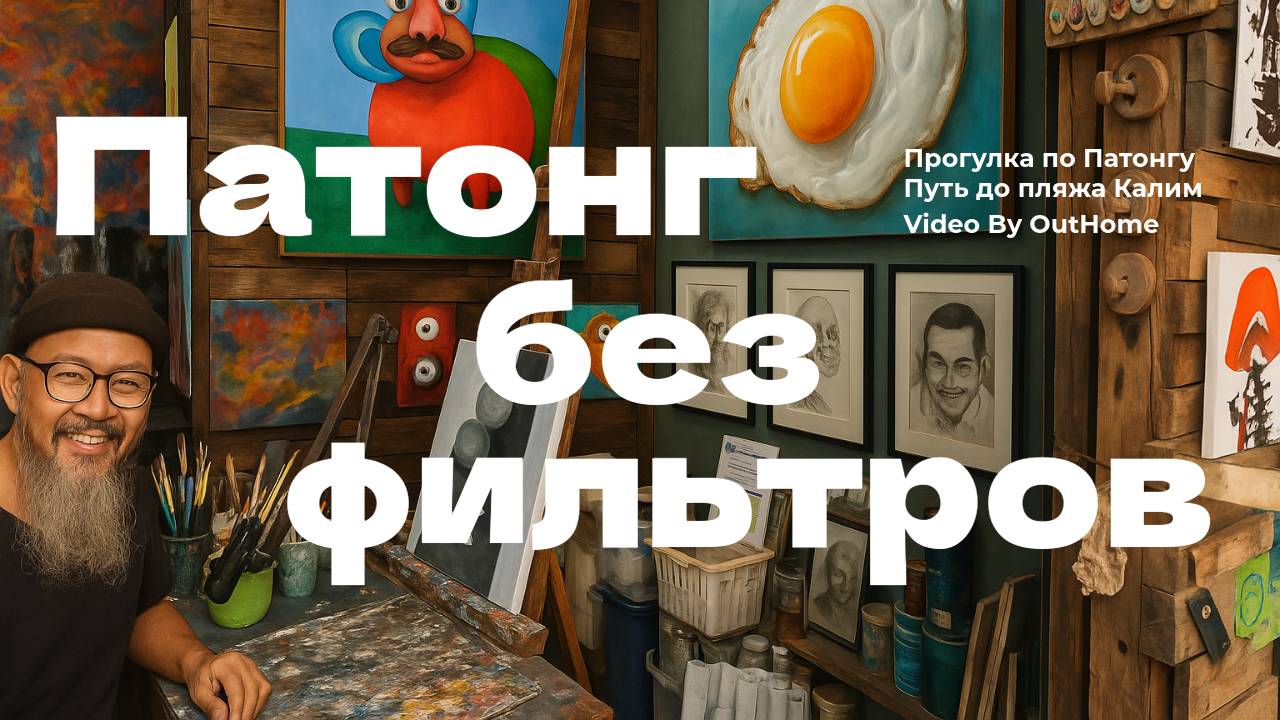 Как живет Патонг? 🏯 Арт-галерея, пляж Калим и волшебный закат 🌅 Путешествие в Тайланд