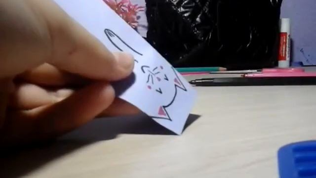 DIY-Закладка котик.