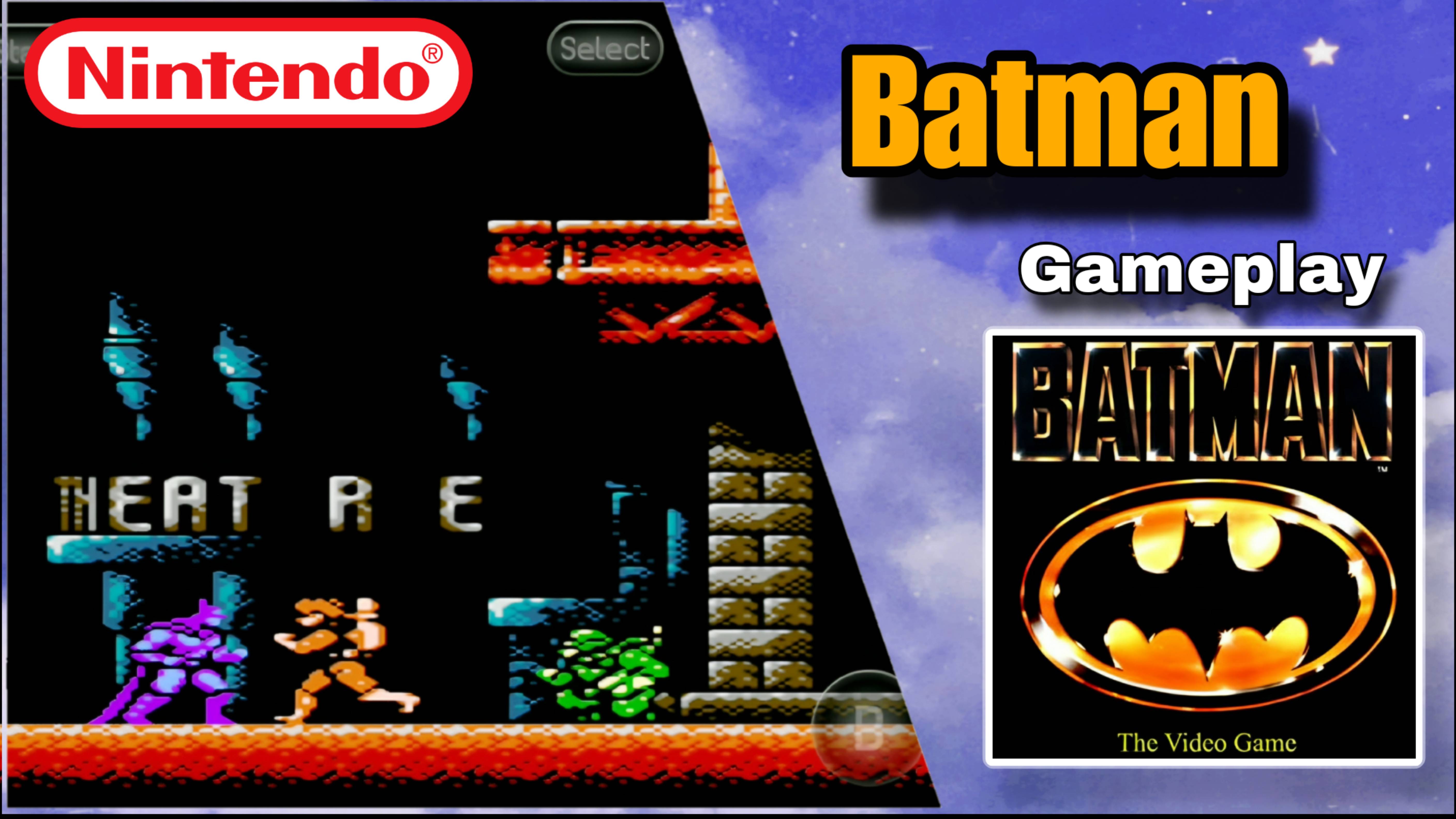 [NES] Batman (Gameplay)