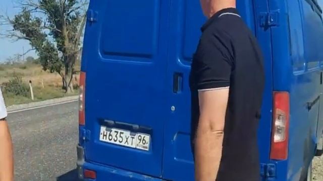 2-й взвод полка ДПС, помог инвалиду.