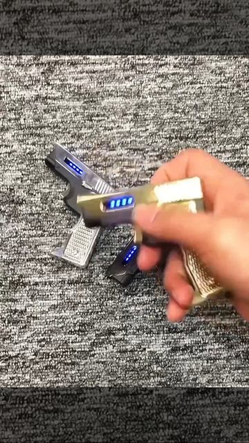 Складная зажигалка-трансформер (турбо + электро)