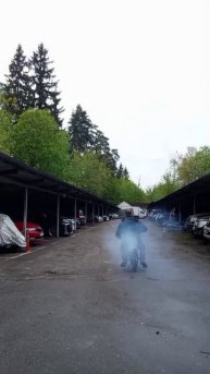 Детский бензиновый мотоцикл Motax 50 ES с электростартером