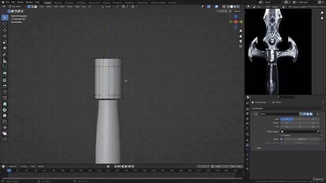 60- Modeling the Sword 1