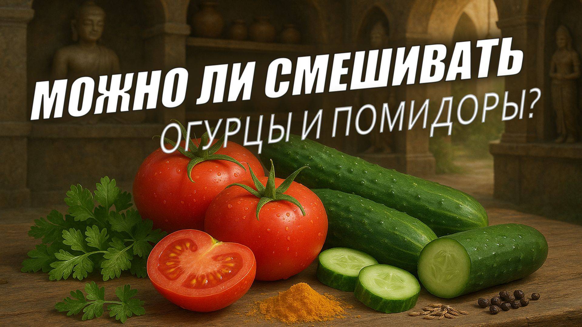 ВРЕДНОЕ СОЧЕТАНИЕ? Что говорит аюрведа об огурцах и помидорах