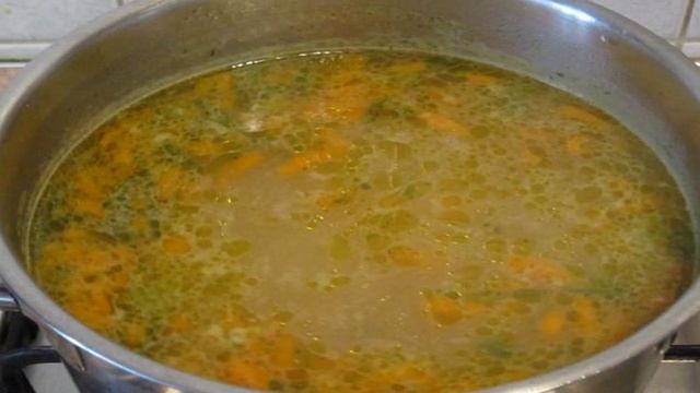 Суп с клецками из сыра