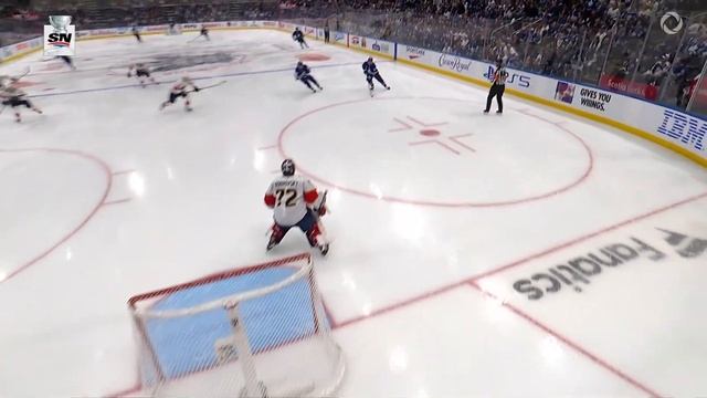 Max Domi Gets The Lid Off For Maple Leafs In Game 7 With Stretch Pass Strike