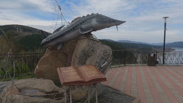 Смотровая площадка Царь-рыба,май 2025г. Красноярский край