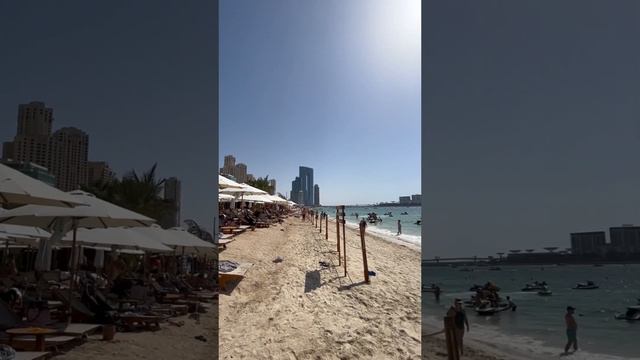 ДУБАЙ | ПЛЯЖ JBR | ОАЭ 🇦🇪