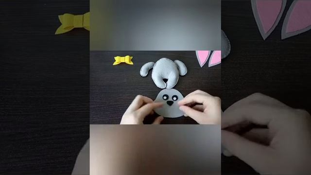 Зайка з фетру своїми руками🐰