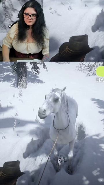 Поймали топового скакуна в Red Dead Redemtion 2