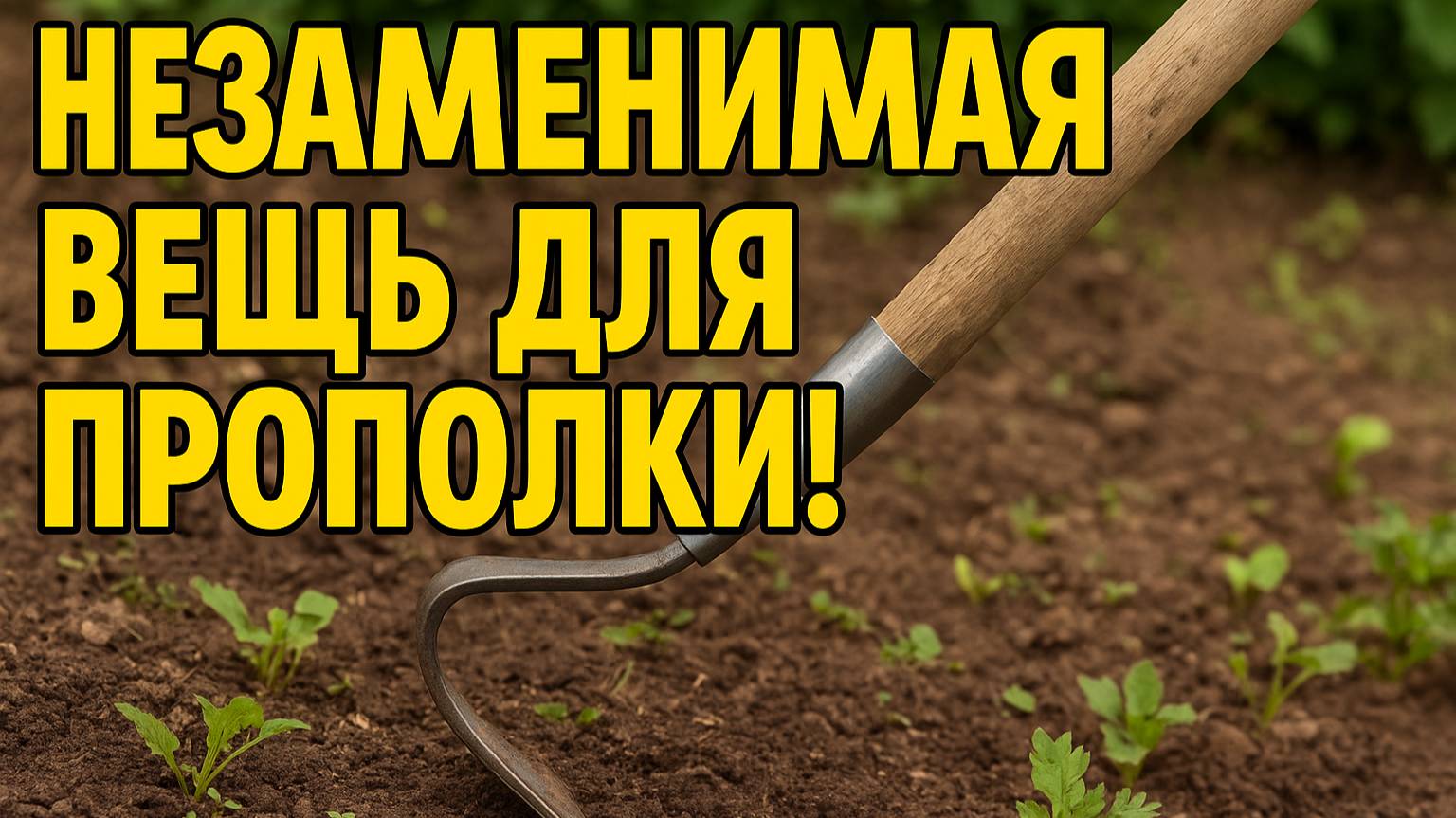 Петля Фокина: прополка без боли в спине!